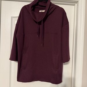 UGG Women's Deep Burgundy Cowl Neck Sweater
